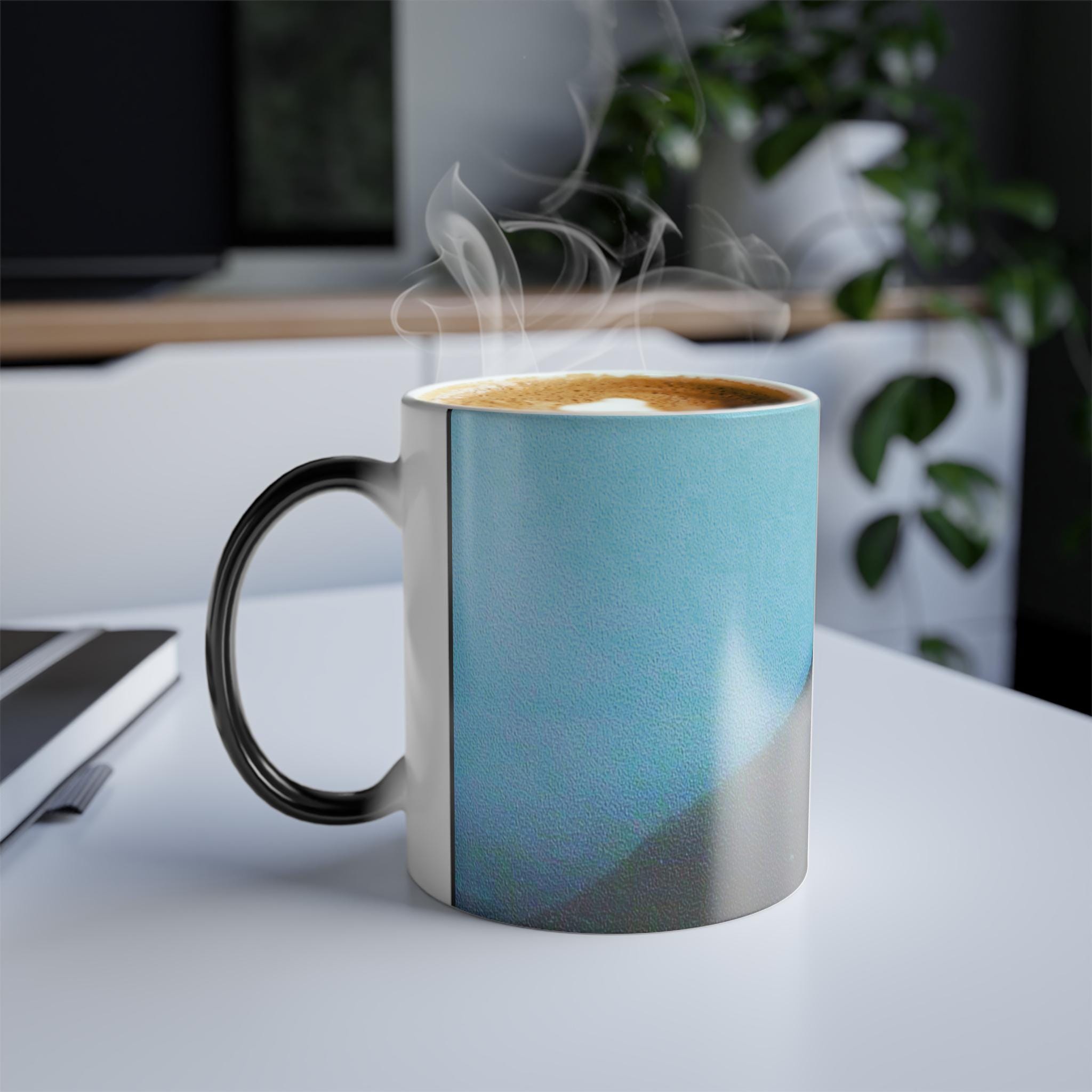 Deviding Mist Color Morphing Mug
