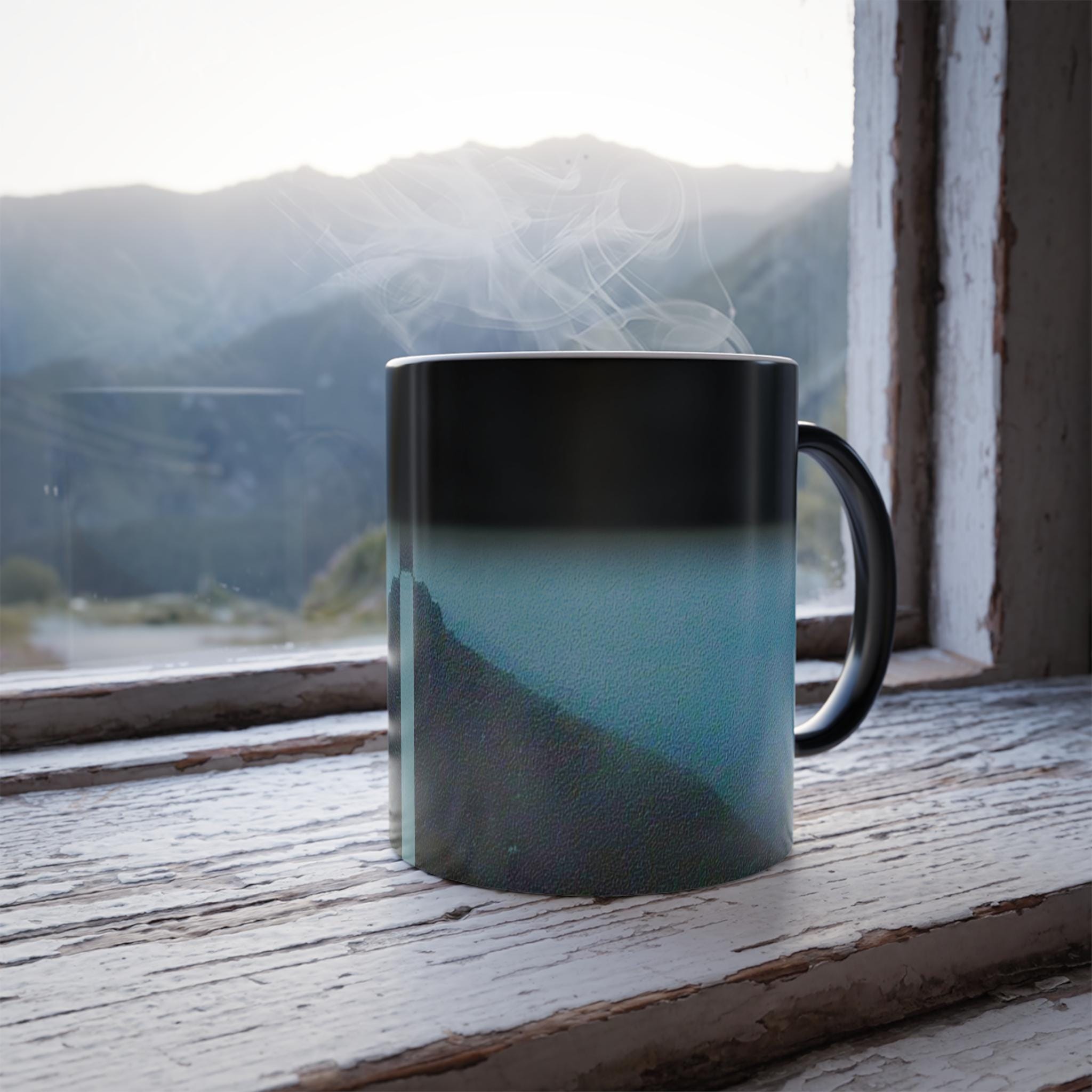 Deviding Mist Color Morphing Mug