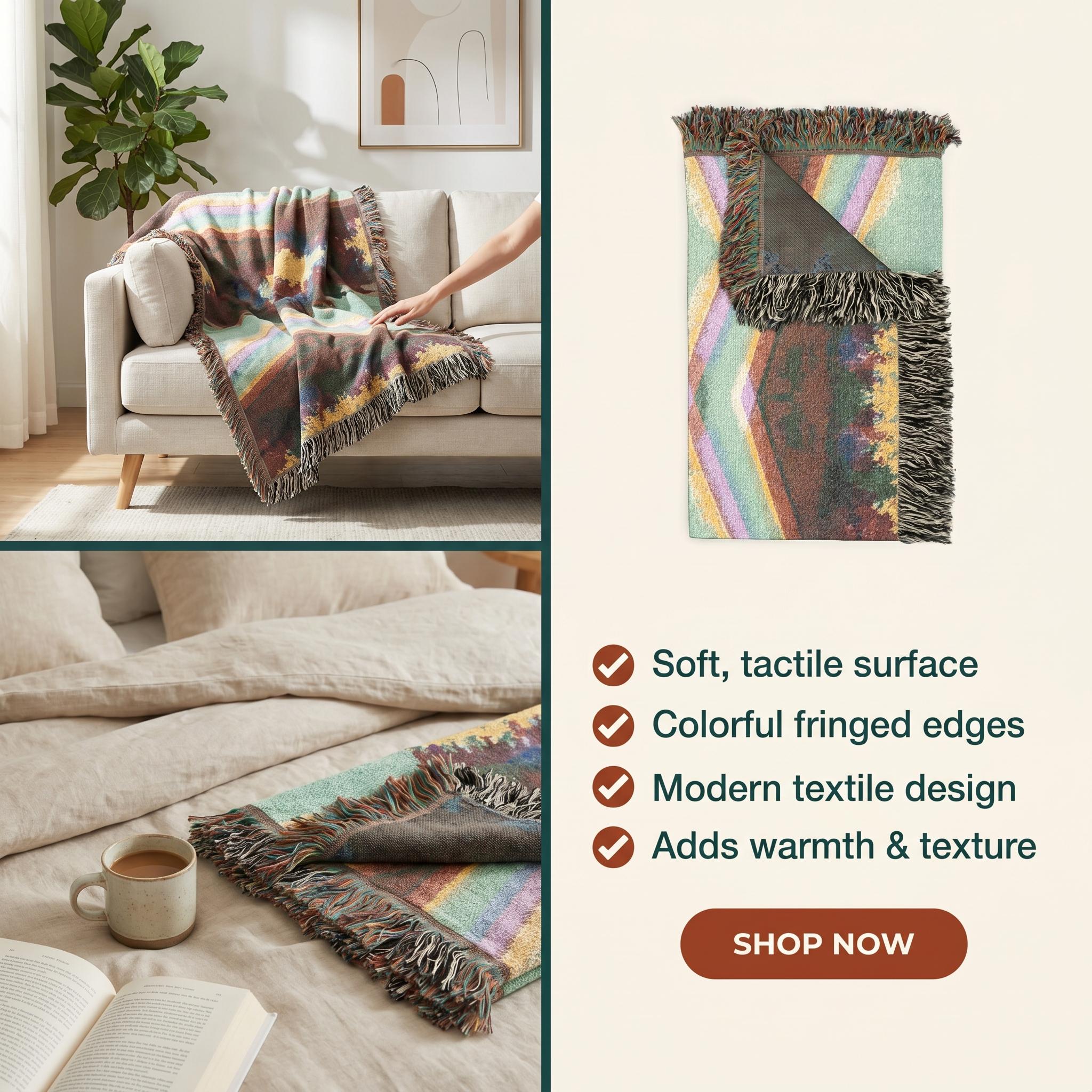 Southwestern Woven Throw
