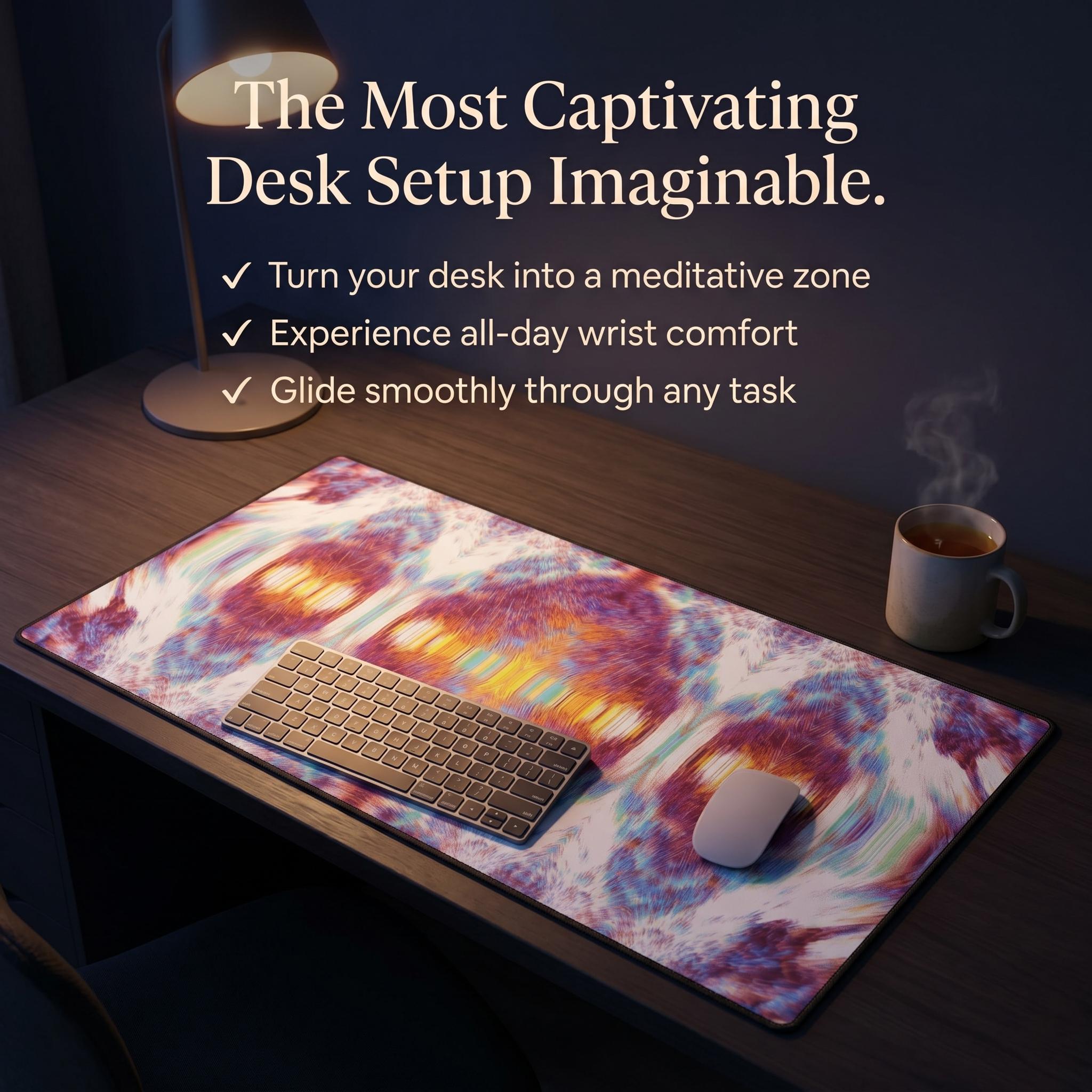 Kaleidoscope Desk Mat | Mouse Pad