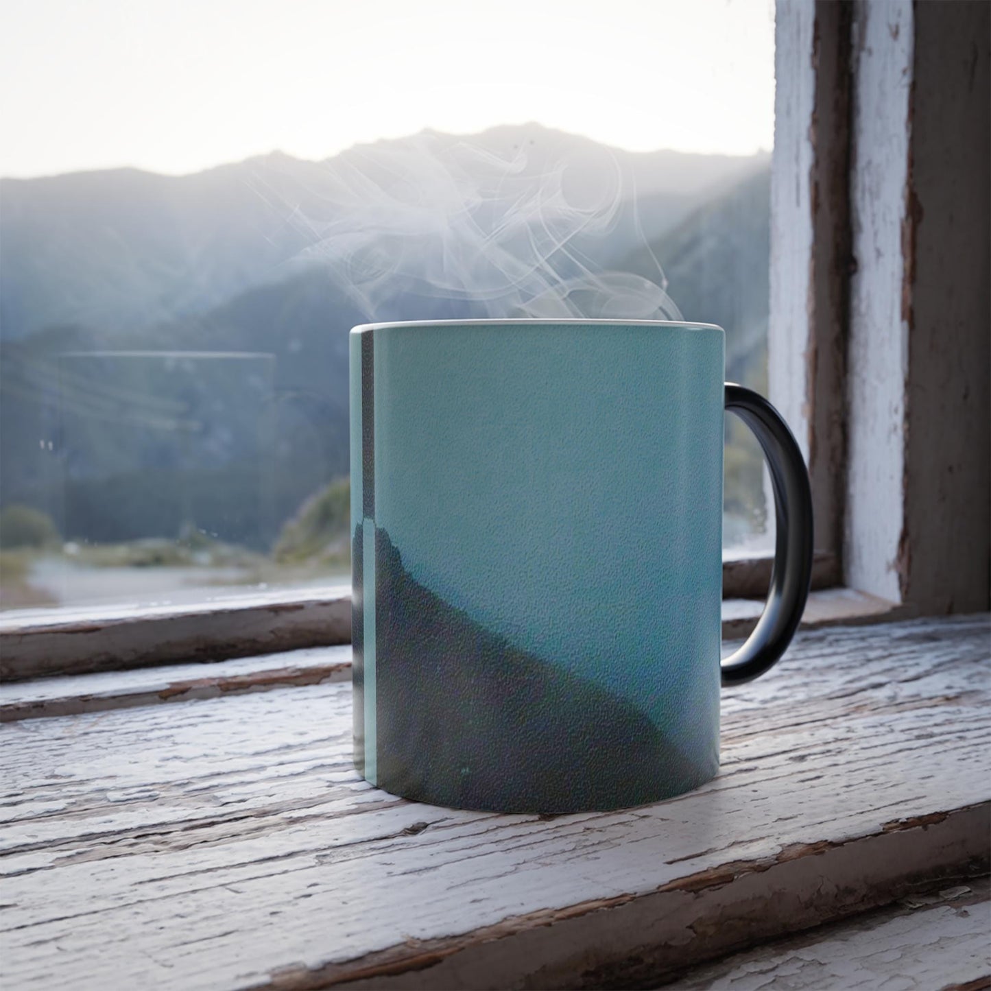 Deviding Mist Color Morphing Mug