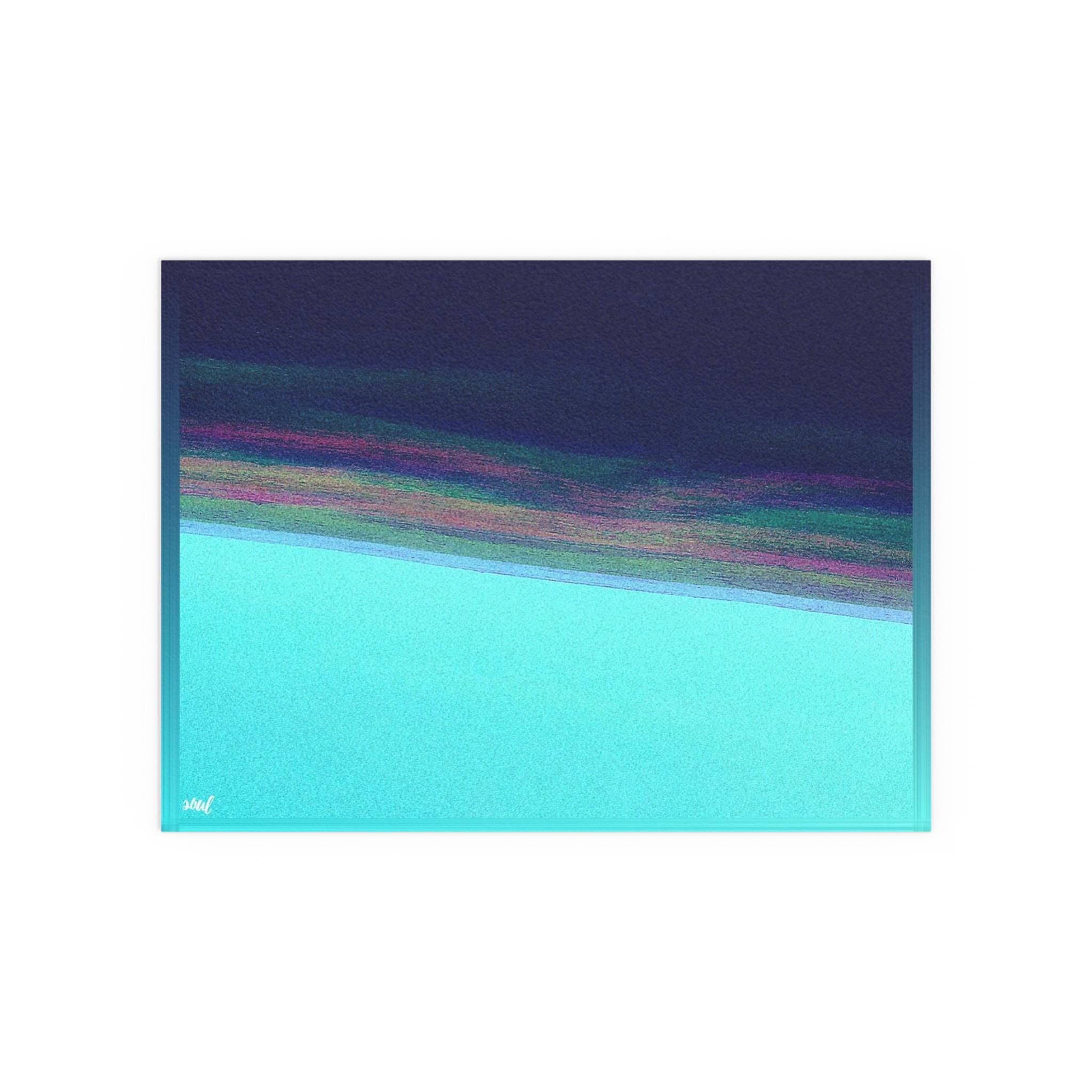 Vibrant Silk Art Poster: Indoor/Outdoor Wall Decor, Modern Print